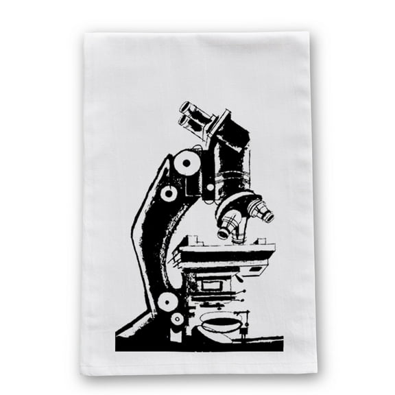 Scientific Microscope Kitchen Towel