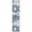 Grey/Blue, variant on SAFAVIEH Cabana Brynn Floral Indoor/Outdoor Area Rug, Grey/Blue, 3' x 3' Round