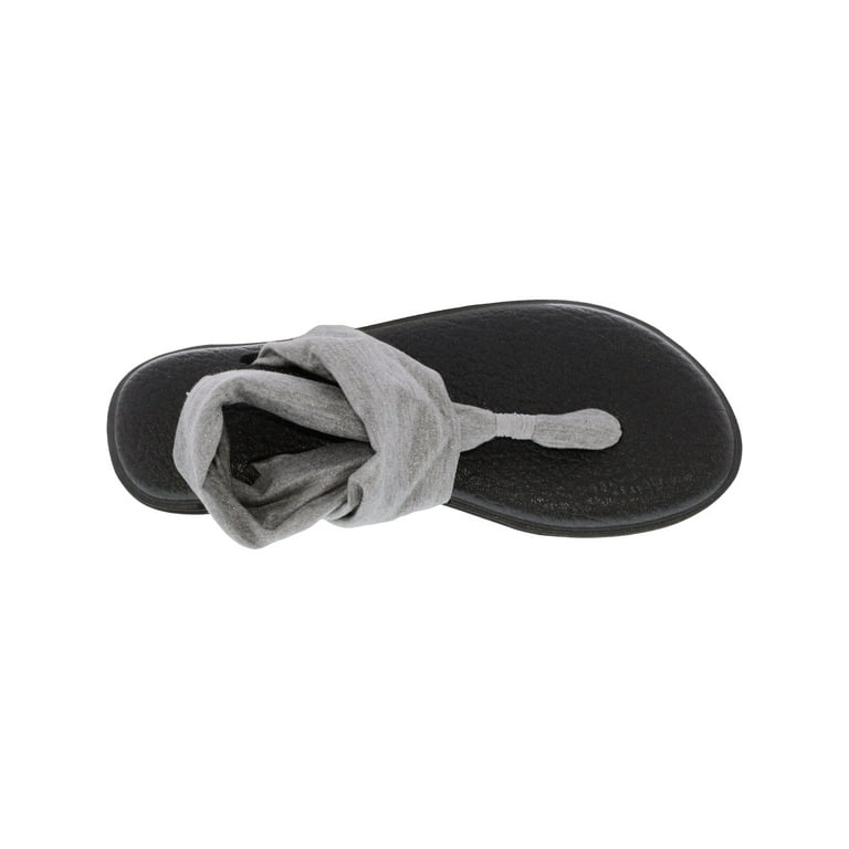 Sanuk Women's Yoga Sling 2 Metallic Silver Sandal - 6M 