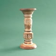 thumbnail image 3 of Tall Wood Pillar Candle Holder, 3 of 4