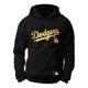thumbnail image 1 of Sudadera Dodgers De Los Angeles Béisbol Baseball Negra Dorad, 1 of 3