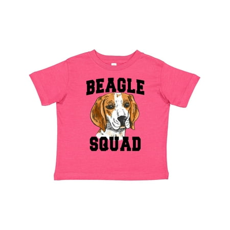 

Inktastic Dog Beagle Squad Gift Toddler Boy or Toddler Girl T-Shirt