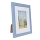 thumbnail image 5 of Marco de fotos Muzilife de madera con cristal auténtico azul, 20 x 25 cm, 2 unidades, 5 of 8