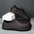 thumbnail image 3 of Slip Resistant Clogs for Women Slip On Work Chef Clogs for Nurse, Garden – Waterproof Lightweight EVA Kitchen Mules with Closed Toe Non-Slip Sole All-Day Comfort, 3 of 13
