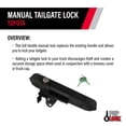 thumbnail image 4 of Bloqueo de portón trasero manual Pop & Lock PL5500 para Toyota Tacoma, 4 of 7