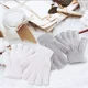 thumbnail image 3 of 4 Par Guantes Sin Dedos Invierno Tejidos Liso,hombre Mujer, 3 of 7