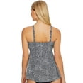 thumbnail image 4 of Coco Reef Womens St. Tropez Harmony Underwire Tankini Top C-DD Cups Style-U80217 Swimsuit, 4 of 4
