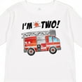 thumbnail image 4 of Inktastic I'm 2 Fire Truck 2nd Birthday Boys or Girls Long Sleeve Toddler T-Shirt, 4 of 5