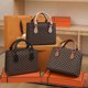thumbnail image 2 of Bolsos pequeños con asa superior y estampado de flores a la moda para mujer, bolsos de hombro tipo bandolera cuadrados informales para mujer, bolsos de mano para uso diario y regalo, 2 of 5