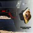 thumbnail image 5 of Hitch Cover Fits For 2-Inch Hitch,Golden Retriever Dog Laying On The Grassrubber Trailer Hitch Cover Tube Plug Insert,Car Exterior Accessories, Receiver Tube Hitch Plug, 5 of 6
