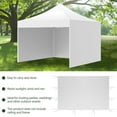 thumbnail image 3 of 3m X 2m Tent Gazebo Side Panel Outdoor Party Waterproof Oxford Cloth Accessories Rainproof  Cover Garden Shade Top Tent Surface, 3 of 8