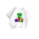 thumbnail image 3 of Ropa de verano para niños, camiseta deportiva informal de algodón con dibujos animados, camiseta cómoda de manga corta de algodón para niños y niñas, 3 of 5