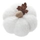 thumbnail image 1 of Calabaza artificial decorativa de cosecha realista para Halloween Blanco, 1 of 9