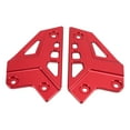 thumbnail image 4 of Protector de clavija de pie de motocicleta Placa trasera Protector de talón Reemplazo de aleación de aluminio para Z900 2017-2021Rojo, 4 of 5