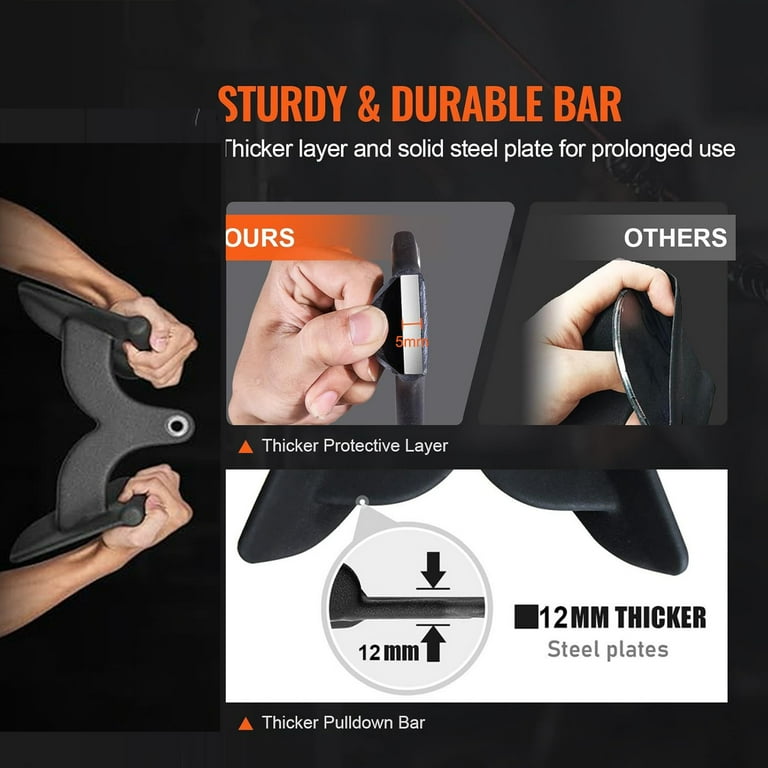 CPWVKI LAT Pull Down Attachments Cable Machine Rowing Narrow Grip