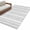 Gray, variant on Navy Blue Leaves Striped Washable Small Entryway Area Rugs 2'x3', Rustic Farmhouse Country Stripe Modern Classic Low Pile Throw Rug Non-Slip Sturdy Edge Binding Carpet for Front Door Floor Room Entry