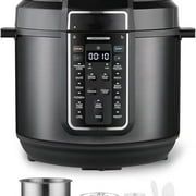 12-in-1 Electric Pressure Cooker, 8 Quarts, 12 Presets, Multi-Functional Programmable Slow Cooker, Rice Cooker, Steamer, Sauté Pan, Yogurt Maker, and More, Stainless Steel
