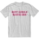 thumbnail image 1 of playera divertida de IBS Meme • playera estampada Hot Girls Have IBS • playera unisex de humor sarcástico, 1 of 5