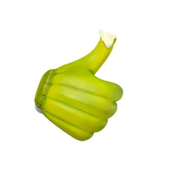 Ciwanning Novelty Banana Thumb Up Hand Gesture Figurine for Coffee Table or Shelf Decors