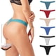 thumbnail image 5 of Gibobby Ropa interior bikini elástica para mujer Bragas talle a fugas, ropa interior para mujer, bragas menstruales algodón a fugas para la noche（Gris， M), 5 of 5