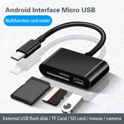 Type C Card Reader Type C Android Mobile Computer Function Otg2.0 Sd/Tf U Disk