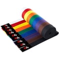thumbnail image 6 of G4 VISION Karate Belt Wide Double Wrap Martial Arts All Solid Color Belts Judo Hapkido, 6 of 7