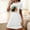 White, variant on HaoXianJian Women's T-Shirt Nightgown Short Sleeve Sleepshirts Comfy Ladies Casual Cover Ups Nightdress