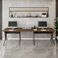 thumbnail image 3 of Techni Mobili Deluxe L-Shaped Desk with Inline Team Desk Option, RTA-3806-M615, 3 of 12
