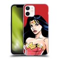 thumbnail image 1 of Head Case Designs Officially Licensed Wonder Woman DC Comics Character Art Portrait Soft Gel Case Compatible with Apple iPhone 12 Mini, 1 of 7