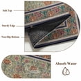 thumbnail image 6 of Large Area Rugs for Living Room Bedroom, Boho Floral 6'x9' Rug Washable Carpet Runner Indoor Outdoor, Vintage Flowers Abstract Art Ethic Tribe Non Slip Floor Mats Rug for Kitchen, Playroom, 6 of 8