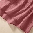 thumbnail image 5 of Blczomt Cute Womens Spring Blouses Red Summer Tshirts Casual Tunic Shirts Women, 5 of 7