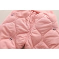 thumbnail image 5 of CHEEREAM 2 Piece Winter Warm Outfits for Toddler Kids Newborn Baby Girls Fleece Linen Quilted Pullover Tops and Pants with Pockets for 3 Months-6 Years, 5 of 9