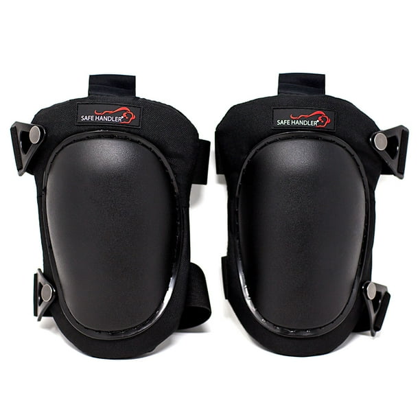 Safe Handler Professional Knee Pads with High Density PP Cap, Durable