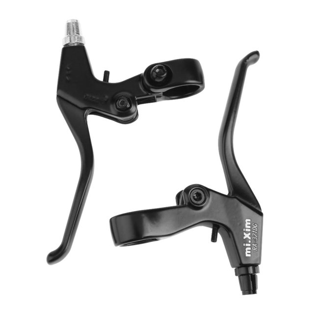 1 par de palancas de freno de bicicleta de aluminio manijas de freno de bicicleta de montaña (negro) Likrtyny Accesorios para bicicletas