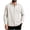 White, variant on Lmueinov Long Sleeve Shirts for Men Solid Collared Loose Fit Button Up Tops with Pocket Lightweight Button Down Casual Office Outdoor Outfits