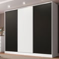 thumbnail image 2 of Ropero Closet Madesa Royale 3 Puertas B/N/B, 2 of 5