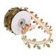 thumbnail image 1 of 1 rollo de cinta decorativa con forma de hoja navideña para envolver regalos, decoración de fiesta de Navidad y Acción de Gracias, 10 m, 1 of 7