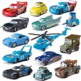 thumbnail image 2 of Disney Pixar Cars 2 3 Juguetes Lightning McQueen Jackson Storm Mack Uncle Truck 1:55 Modelo de coche fundido a presión Juguete Regalo de cumpleaños para niños, 2 of 5