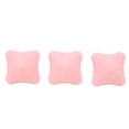 thumbnail image 1 of Juego de bolas de masaje de tejido profundo, 3 uds., forma hexagonal, Reduce la fatiga, bola masajeadora de suela, color rosa, 1 of 8