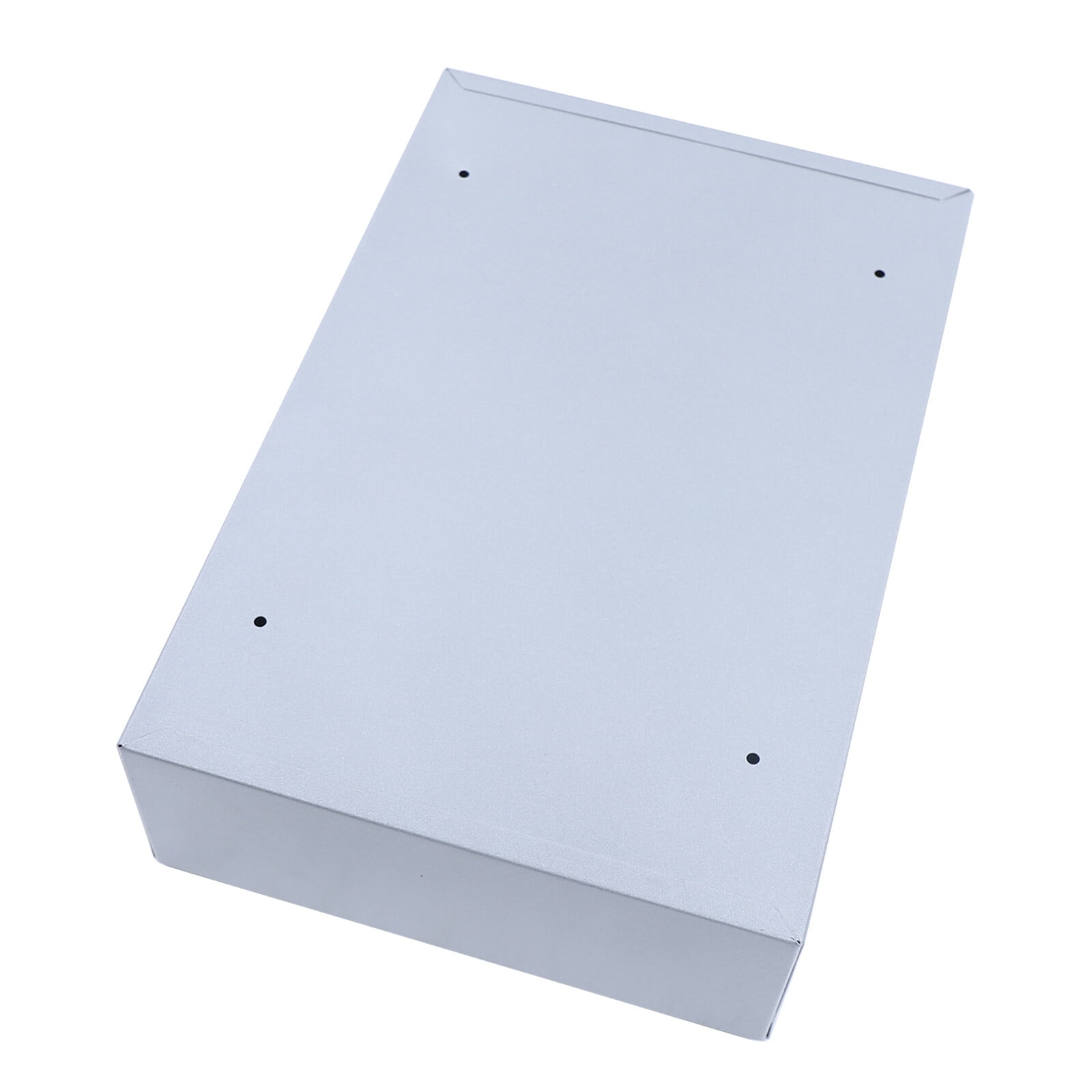 Wall-Mount Mailbox with Keys, Locking Drop Box with Clear Window, Indoor and Outdoor