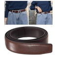 thumbnail image 5 of Mens Strip Reversible Without Buckle Waist Strap Dress brown Type, 5 of 7