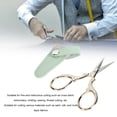 thumbnail image 3 of Stainless Steel Embroidery Scissors Set - Ergonomic Design Craft Scissors with Leather Cover, Crafting Tool for Sewing and Knitting, 3 of 7