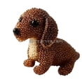 thumbnail image 2 of 3D Beaded, Beads DIY Dog Embroidery Material Package, Handmade Puppy Craft Kit with Base for Desktop Display and Daily Indoor Household Decoration, 2 of 6