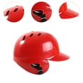 thumbnail image 6 of funtasica Baseball Batting Helmet 12.2x8.27x8.27" Breathable for Game Match Tournament Red, 6 of 8