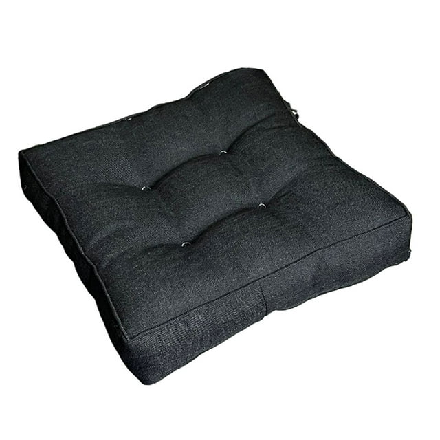 Naiovety Almohadilla para glúteos: clave para la máxima comodidad mientras se sienta Cojín de sofá de estilo minimalista-chic Buenos regalos Decoración del hogar negro 40*40*10cm