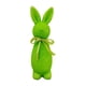 thumbnail image 1 of Figura de conejo de Pascua flocado, estatua de conejo, decoración de Pascua, linda mesa de espuma Verde, 1 of 9