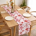 thumbnail image 3 of Valentine's Day Table Runner - 120 Inch Long, Kitchen Dining Table Runner Dresser Scarves, Watercolor Love Heart Romantic Me You Farmhouse Decor for Coffee Tables Wedding Party Banquet, 3 of 8