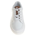 thumbnail image 5 of Beverly Hills Polo Club Casual Lace Up Sneakers. (Little Kids Big Kids), White, 1, 5 of 7