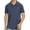 Heather Navy, variant on Iceglad Polo Shirts for Men Short Sleeve Soft Cotton Collared Shirt