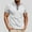 White, variant on Fnnxeal Mens Polo Shirts, Big and Tall Shirt Solid Button Collared Summer Casual Dark Blue Polo Shirts for Men Size 2XL